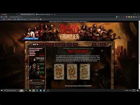 dead frontier hacks|User scripts for deadfrontier.com .